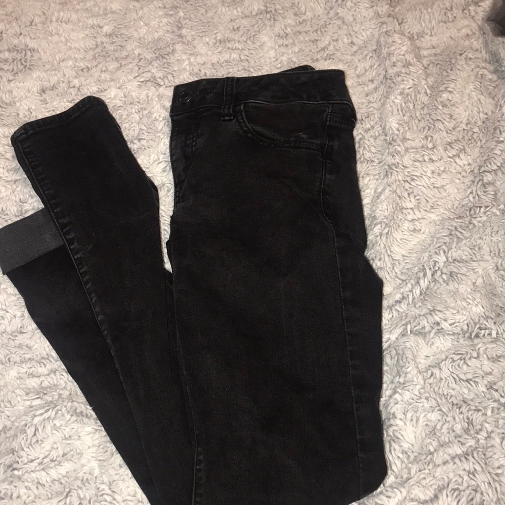 Black American eagle skinny jean
